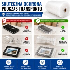 folia bĄbelkowa 30cm 100m mocna ochronna pĘcherzykowa do pakowania paczek