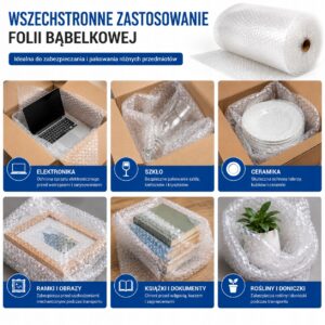 folia bĄbelkowa 30cm 100m mocna ochronna pĘcherzykowa do pakowania paczek