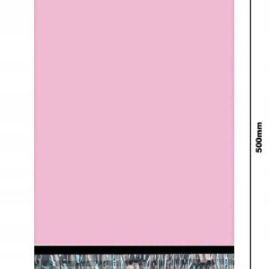 foliopaki kurierskie rÓŻowe b3 400x500 50 szt mocne koperty foliowe