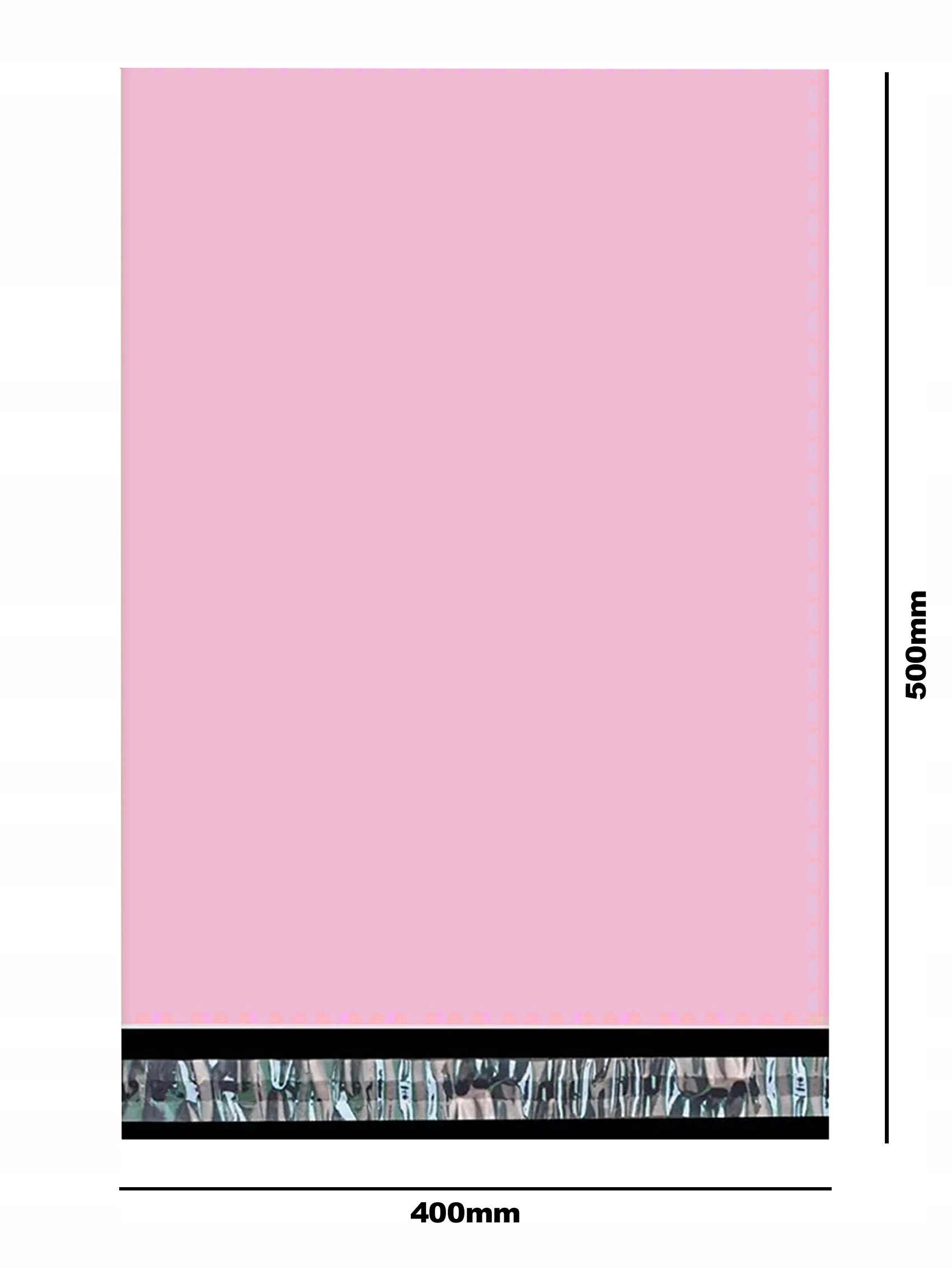 foliopaki kurierskie rÓŻowe b3 400x500 50 szt mocne koperty foliowe
