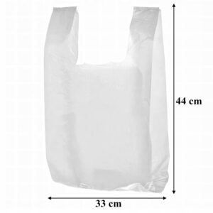 mocne reklamowki jednorazowe na rolce grube zrywki torby hdpe foliowe 44x35 liczba sztuk 120 szt