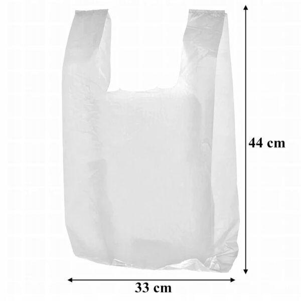 mocne reklamowki jednorazowe na rolce grube zrywki torby hdpe foliowe 44x35 liczba sztuk 120 szt