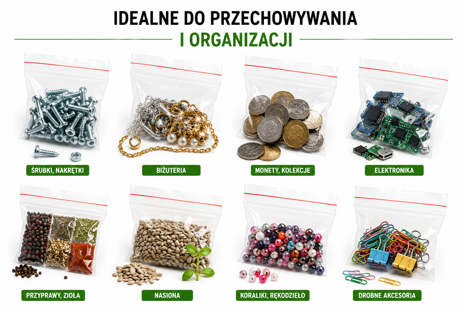 woreczki strunowe