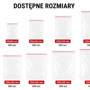 woreczki strunowe zipp grube mocne